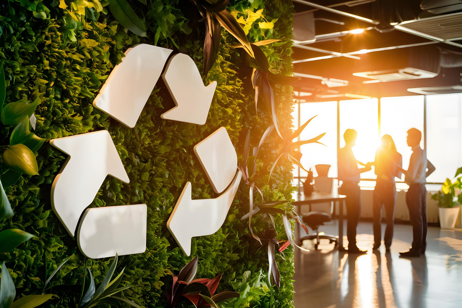 Sustainable waste management and recycling facility