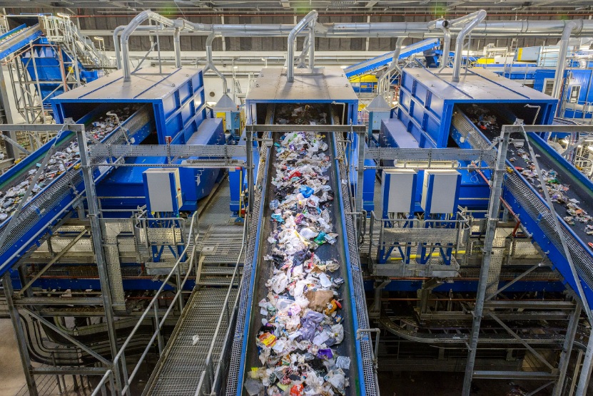 Waste processing project setup